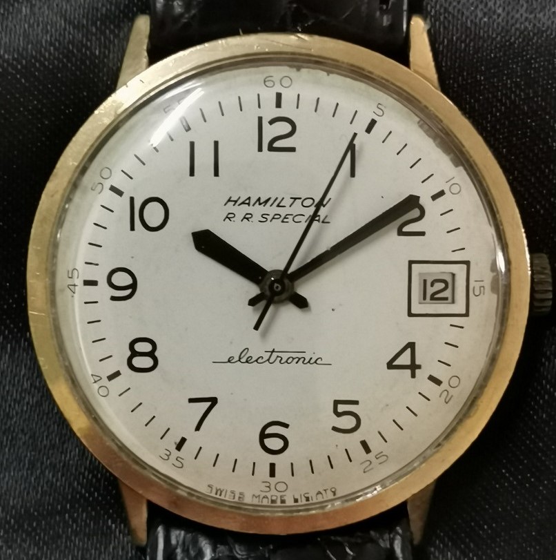 Hamilton RR Special electronic dial 