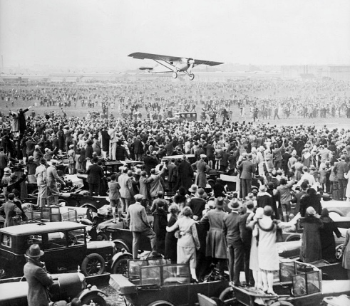 Lindbergh landing