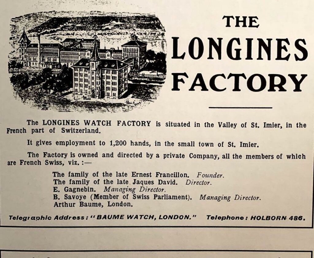 Longines Factory St Imier