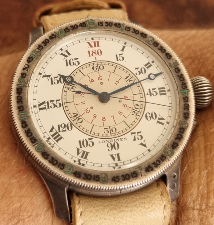 Longines, Hour-angle type 1, first generation, prototype, unit of arc 18.69N