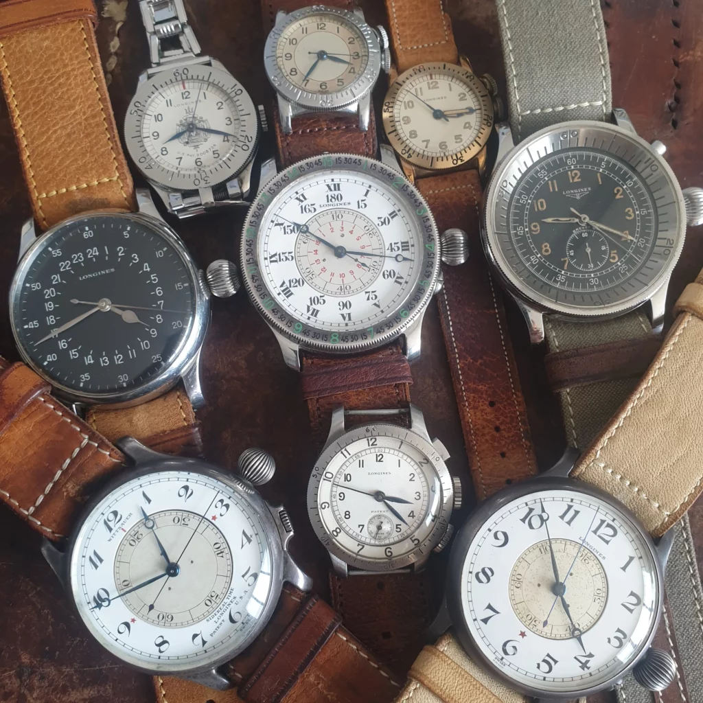 Longines Weems, Lindbergh, hour-angle, swiss air, A-11, 2106, 4365, 4356. Israeli chronograph, Admiral Byrd