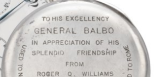 Italo Balbo, Italian hero & trans-continental star