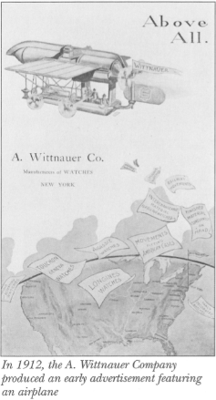 Wittnauer-early-aviation ad-heinmuller- lindbergh- weems