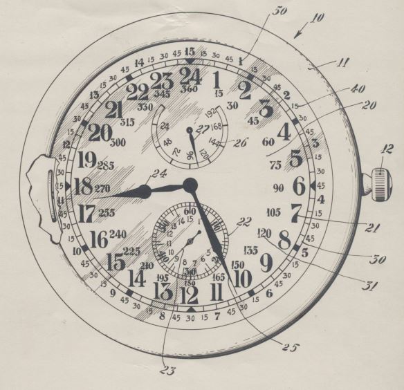 Lindbergh hour angle patent prototype drawings